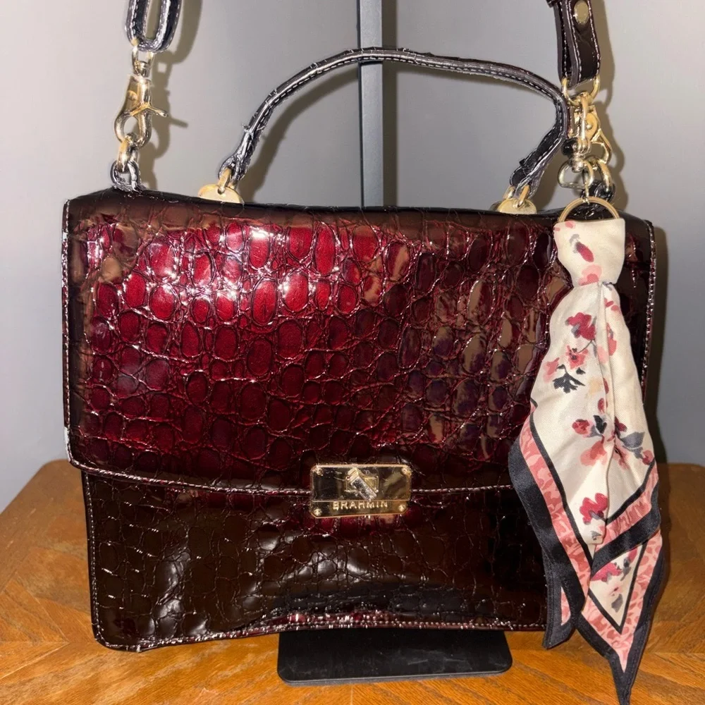 Brahmin Tillie flap crossbody bag